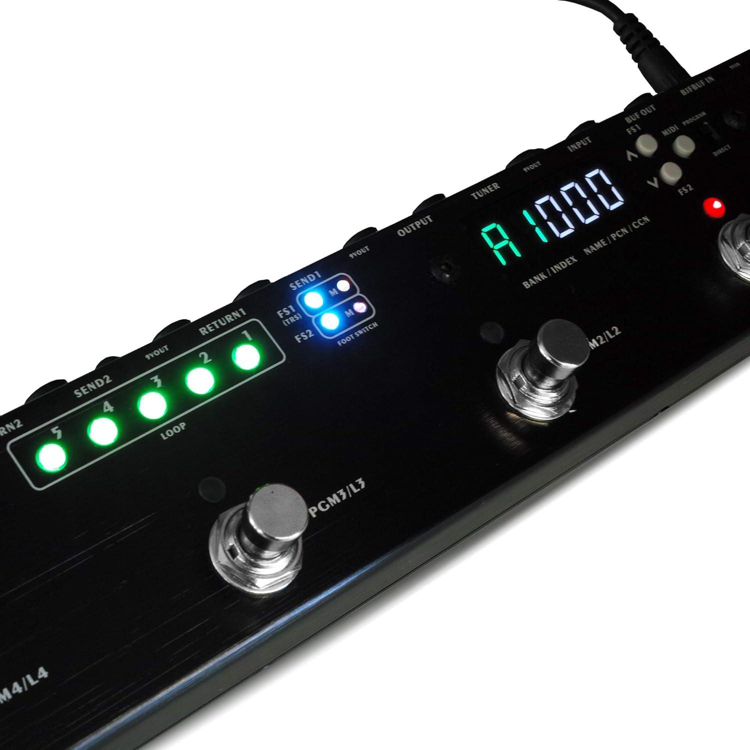 【Y】One Control Caiman Tail Loop One Control Caiman Tail Loop Programmable Pedal Switcher